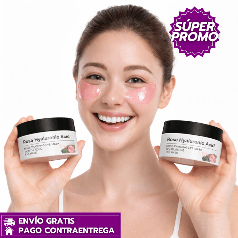 Oferta Especial 2x1 Rose Hyaluronic™: Hidratación y Frescura para Ojos Cansados